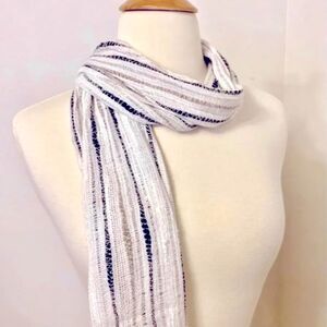Sparkly Striped‎ Scarf